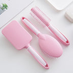 Household Curling Brush With Inner Buckle Shape Hairdressing Cylinder Roller Brush