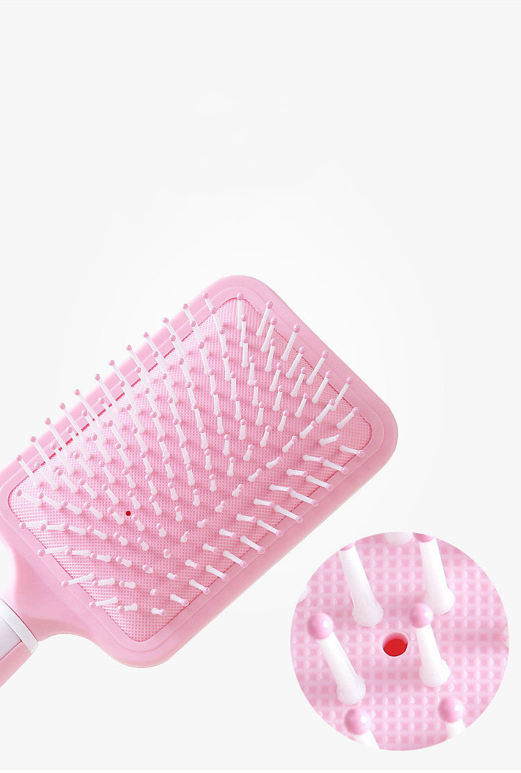 Household Curling Brush With Inner Buckle Shape Hairdressing Cylinder Roller Brush