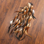 Bohemian Feather Headbands Hair Drape, Headress