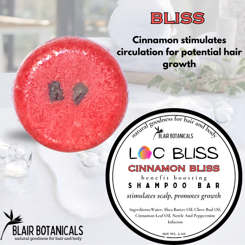 Spotted Wool Flower Root Ginger Shampoo Soap