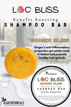 Spotted Wool Flower Root Ginger Shampoo Soap