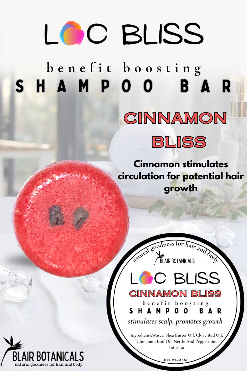 Spotted Wool Flower Root Ginger Shampoo Soap