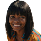 Straight Bang bob Wig