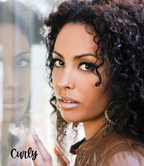 Curly Human Hair Skin LIke HD Lace Polyurethane Medical Wig