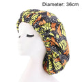 Oversized African Print Double Sleeping Hat (Bonnet)