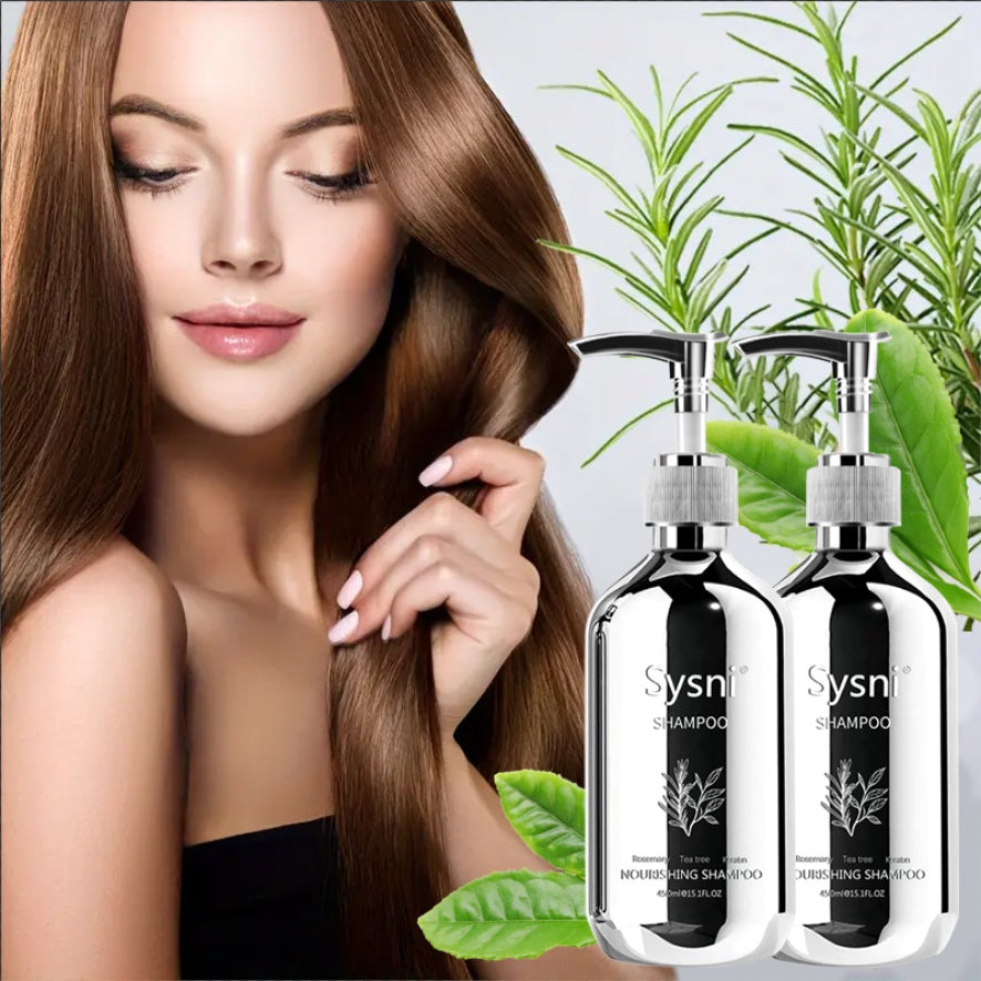 Sysni Organic Rosemary and Tea Tree Nourishing Shampoo with Keratin